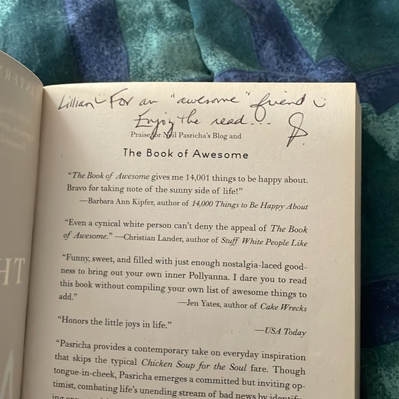 The Book of Awesome PB & Even More Awesome HC Neil Pasricha Paperback Lot of 2 - Picture 4 of 4